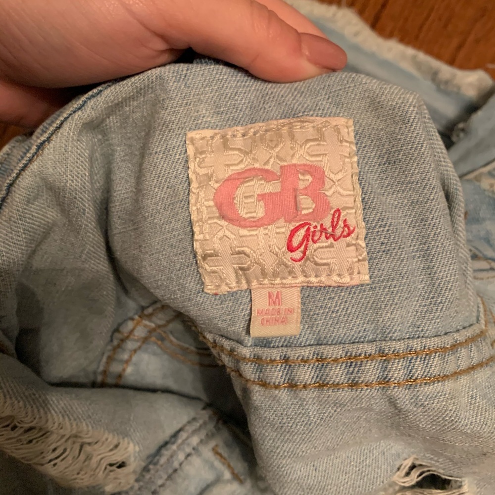 Distressed Jean Jacket